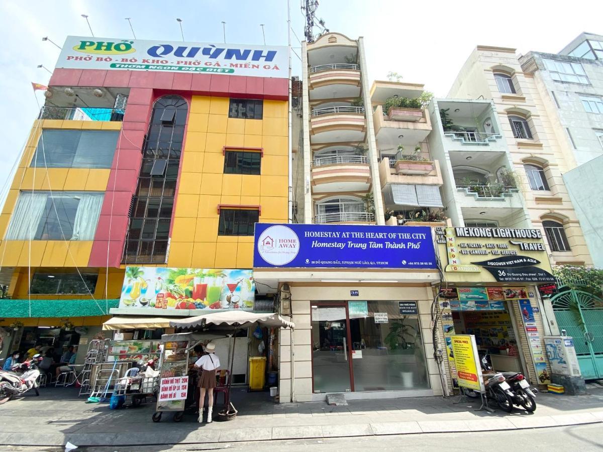 Home Away Do Quang Dau- Homestay, City Center, D1 Ho-Chi-Minh-Stadt Exterior foto